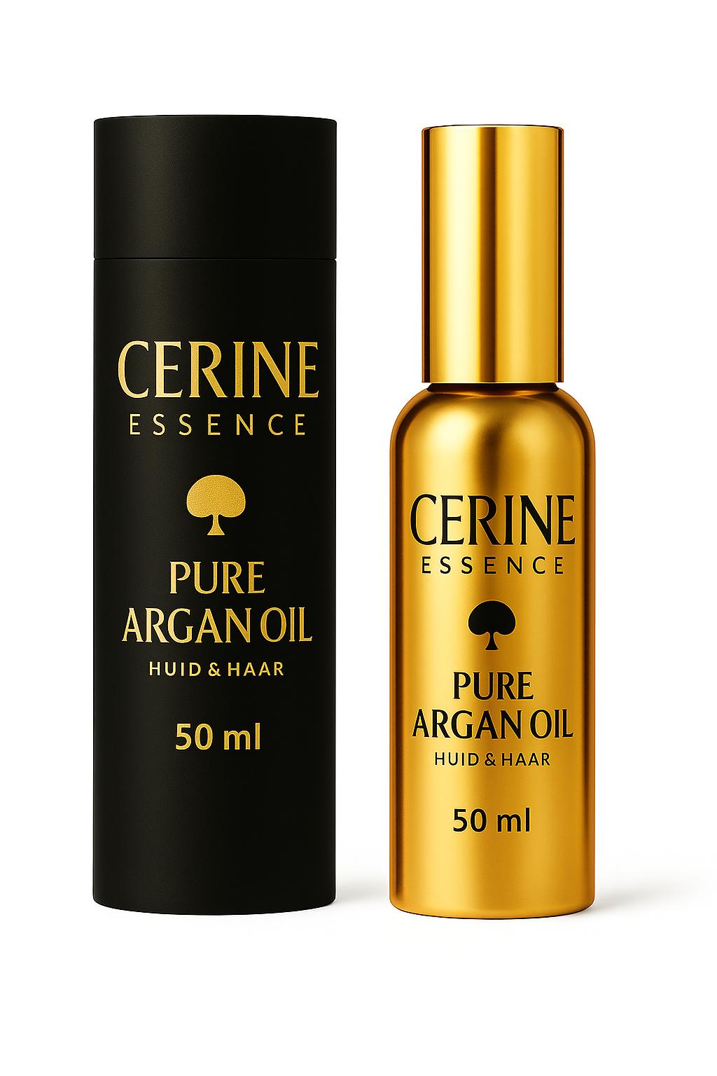 CERINE Essence – 100% Pure Arganolie – Koudgeperst – Voor Huid, Haar & Nagels – 50 ml