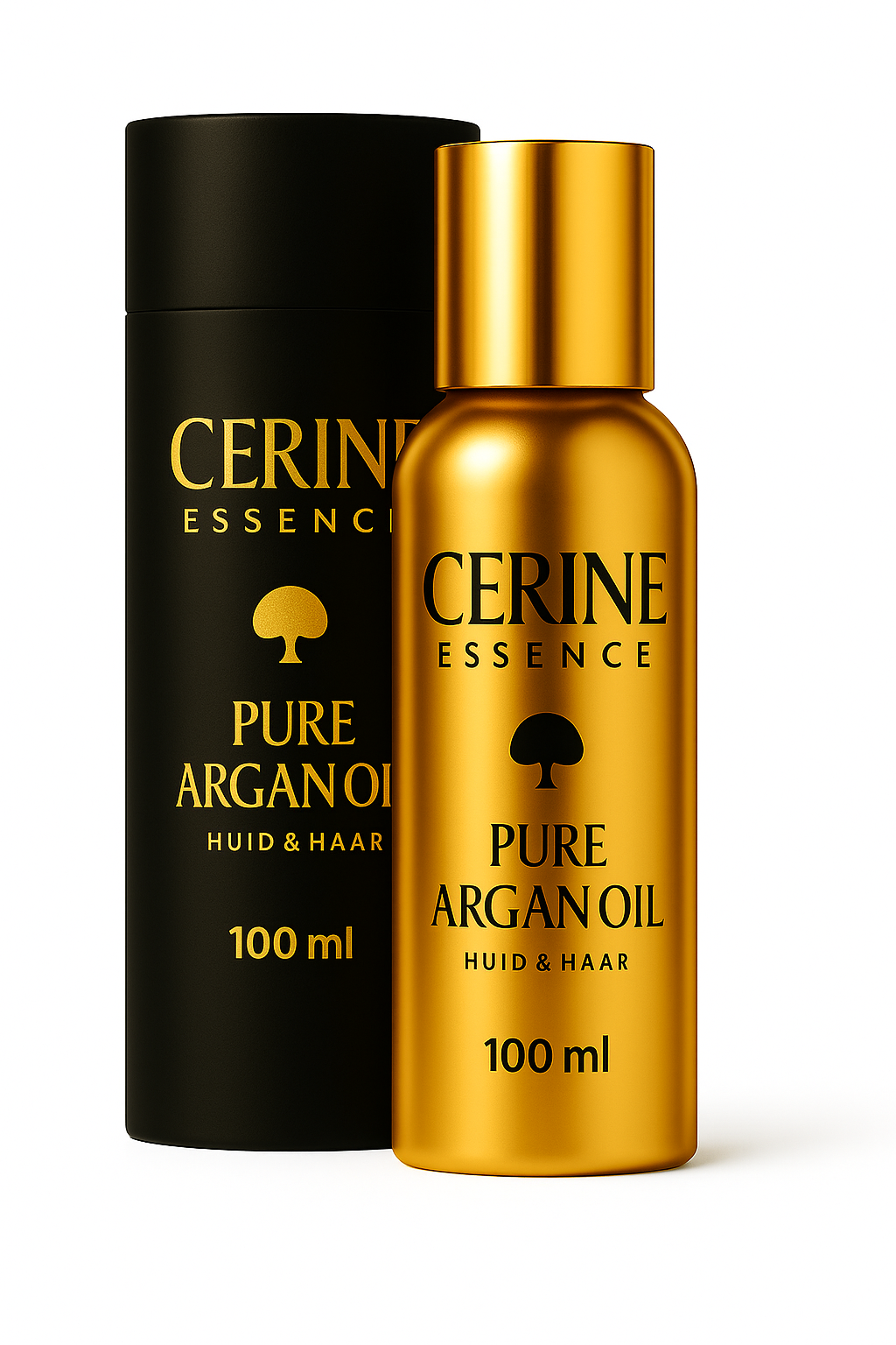 CERINE Essence – 100% Pure Arganolie – Koudgeperst – Voor Huid, Haar & Nagels – 100 ml