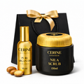 CERINE Essence Cadeauset – Arganolie 50 ml & Nila Scrub 150 ml
