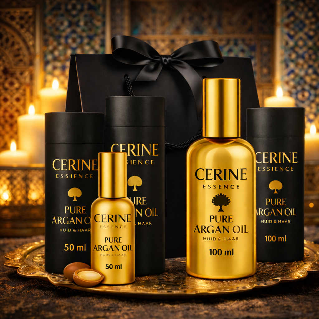 CERINE Essence Cadeauset – Arganolie 50 ml & 100 ml